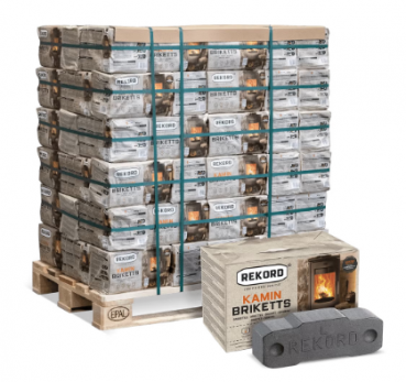 Rekord Kohle Brikett (10kg Bündel) 900 kg zur Selbstabholung